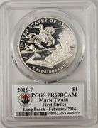 2016-P Mark Twain PCGS PR69 DCAM First Strike
