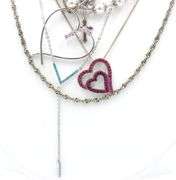 Group lot of 12 vintage 925 sterling silver necklaces
