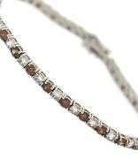 925 Sterling Silver Cubic Zirconia Tennis Bracelet