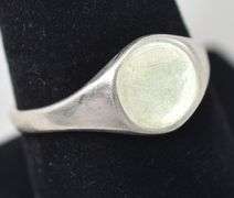 Engravable Ring in Sterling Silver