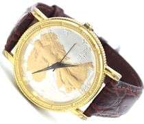 Consort half dollar liberty coin quartz watch