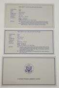 1986-S Set Statue of Liberty, 2 Coins PR