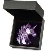 Hand Carved Amethyst Crystal Unicorn