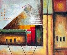 UNIQUE AND BEAUTIFUL PAINTING ON CANVAS