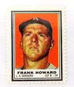 4 Vintage Baseball Stamps