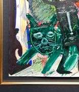 Rare All Original Mixed-Media On Paper by Romgo