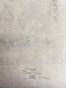 Rare Pencil Signed Dali Original Etching With Gold Flakes From The 'Golden Lovers' Suite