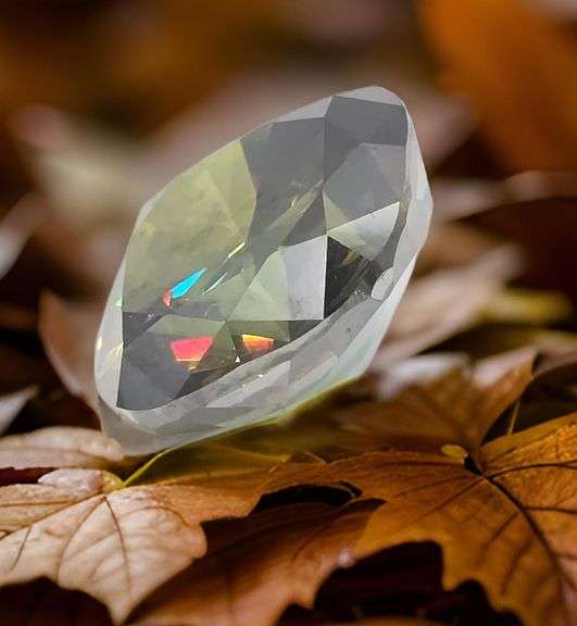 Huge Rare 14.55 Ct Sparkling VVs1 Golden Amber Green Lab Simulated Diamond Solitaire