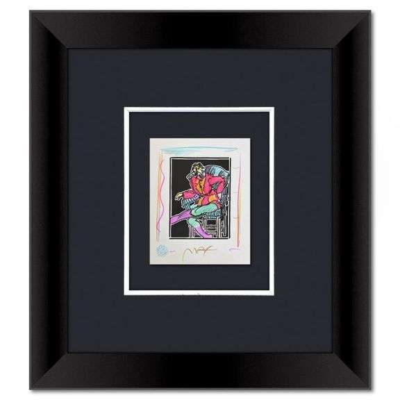 Seated Figure by Peter Max