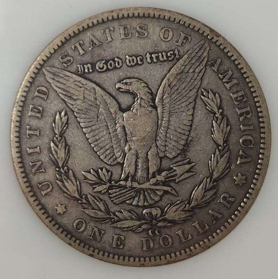1891-CC Morgan Silver Dollar, Circulated