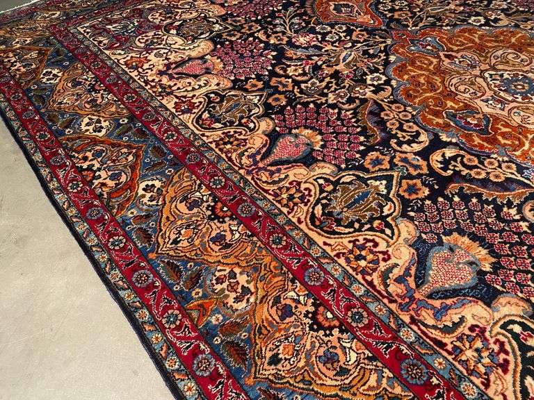 Exquisite Persian Kashmar Masterpiece 8x11