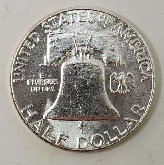 1952 Franklin Half Dollar, UNC