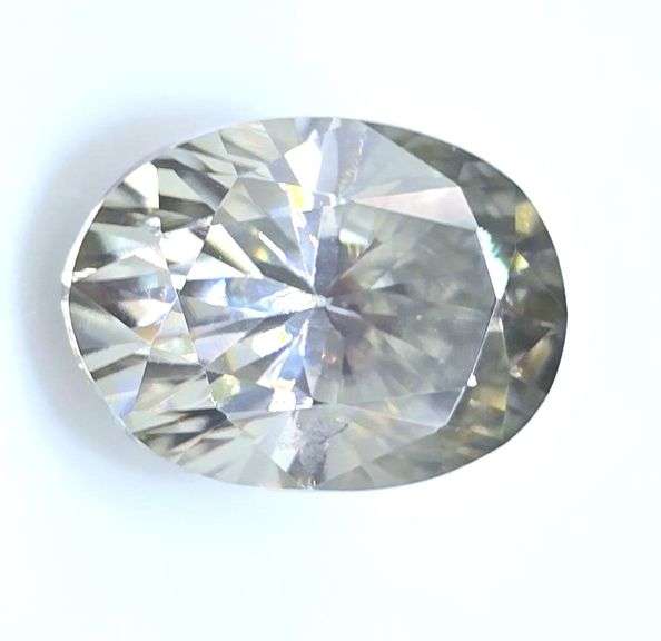 Sparkling 4.17 Ct VVs1 Amber Ice Lab Simulated Diamond Solitaire