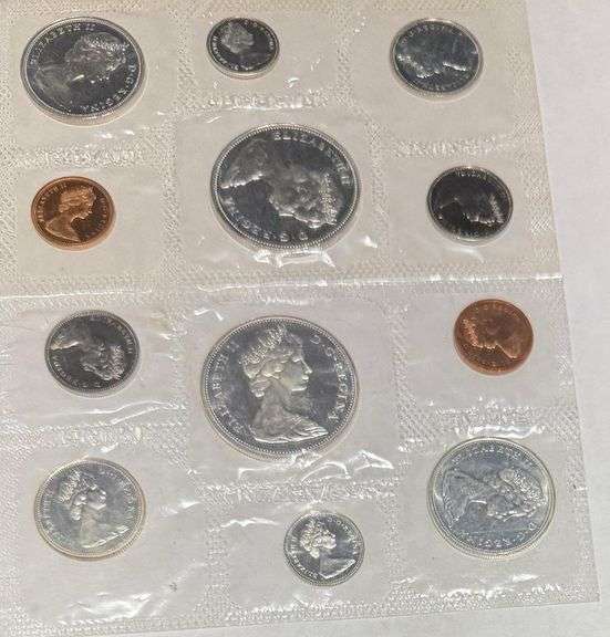 1965 & 4 1966 Canada Specimen Sets