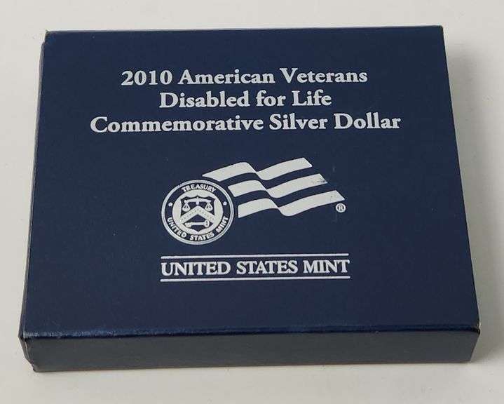 2010-W $1 American Veterans Disabled for Life MS
