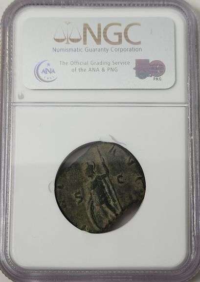 Roman Empire Valerian I, AD 253-260 / F NGC