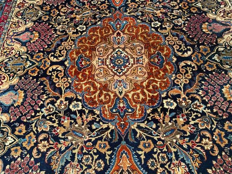 Exquisite Persian Kashmar Masterpiece 8x11