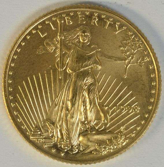Better date Gem BU 1998 $10 American Gold Eagle