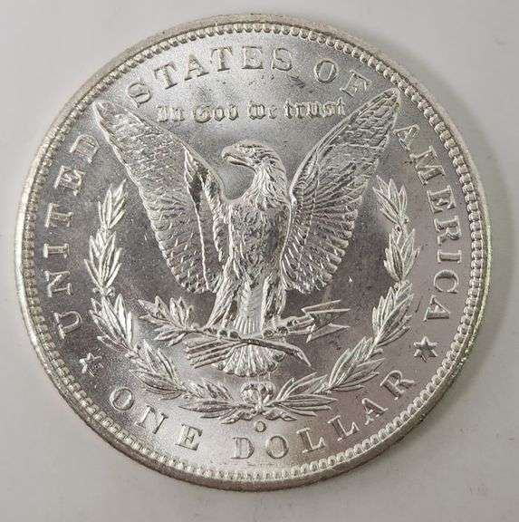 1898-O Morgan Silver Dollar, UNC