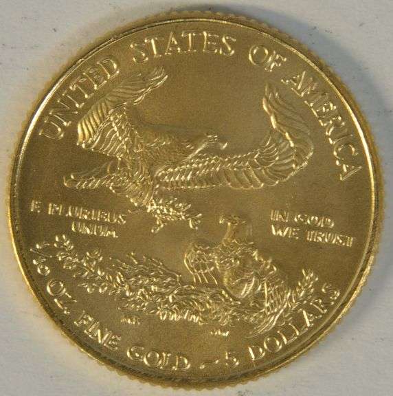 Pristine perfect Superb Gem BU 2015 $5 American Gold Eagle