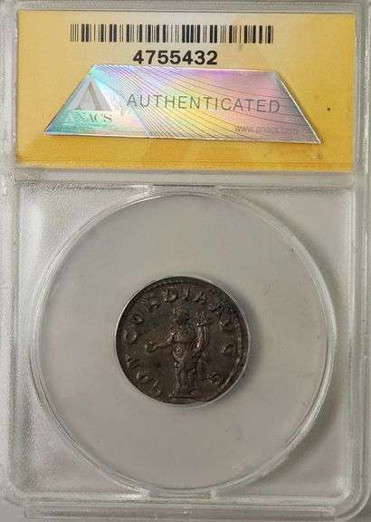 Roman Volusian, AD 251-253 / EF 45 ANACS
