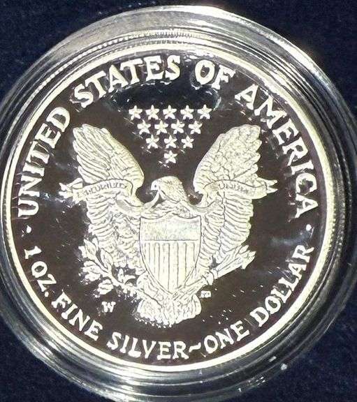 2007 W Proof Silver Eagle.