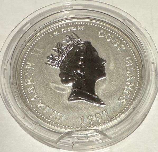 1997 Princess Diana Cook Islands $1 Bullion Coin