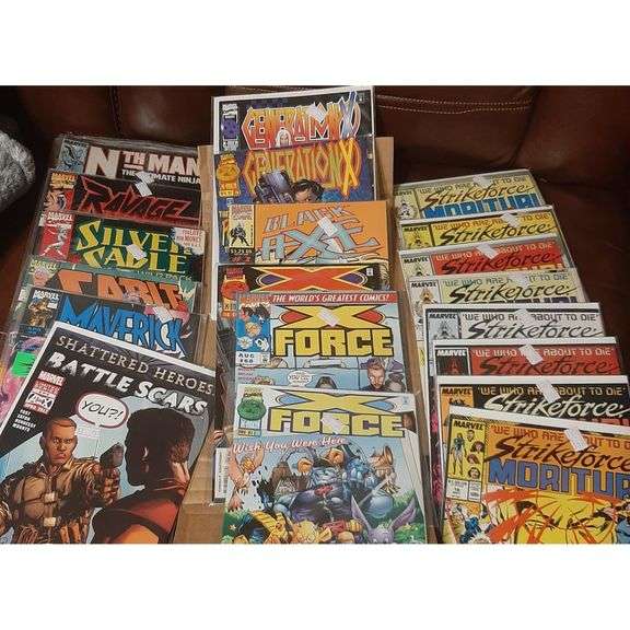 20 Superheroes Comic Books Collection
