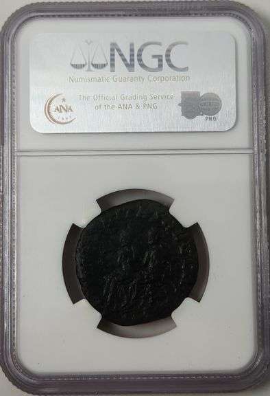 Roman Empire Philip II, AD 247-249 / VF NGC