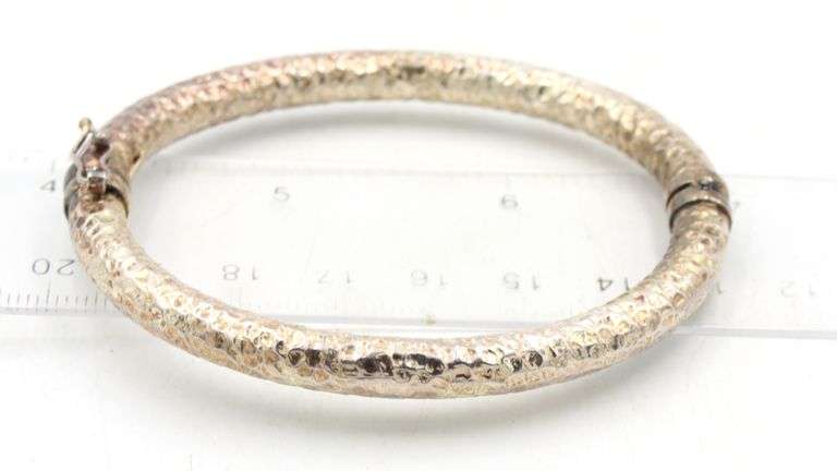 Group lot of Vintage 925 sterling silver bangles