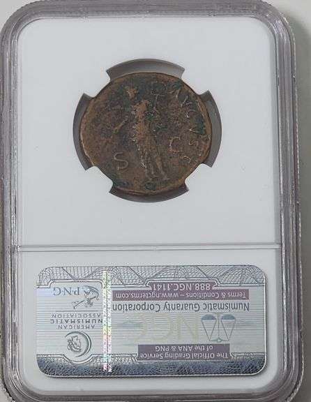 Roman Empire Titus, AD 79-81 / VG NGC