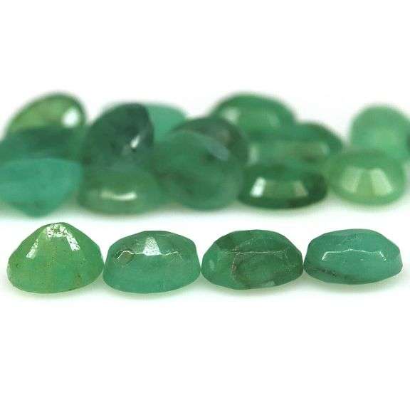Heavy 8.33ct 25 piece Zambian Emerald set