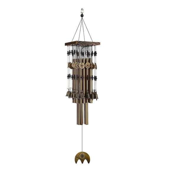 Wind Chimes 24 Copper Tubes & 16 Bells