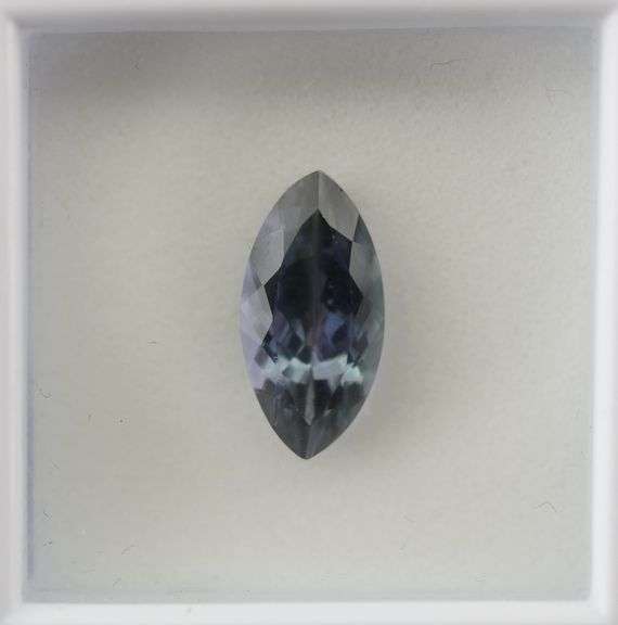 Large 2.15ct 12mm marquise cut Tanzanite