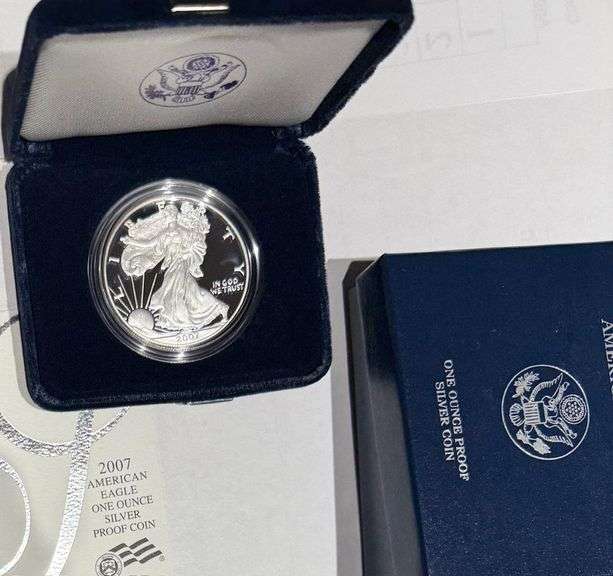 2007 W Proof Silver Eagle.