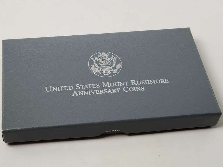 1991 Set Mt. Rushmore, 2 Coins MS