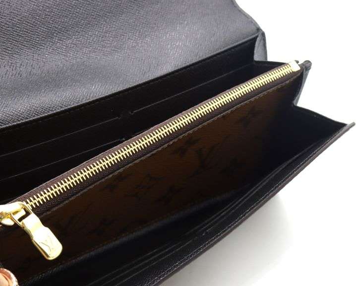 Louis Vuitton Sarah Monogram Reverse & Monogram Canvas Wallet
