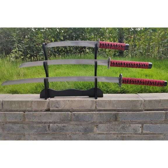 Handmade Japanese Katana 3-Piece Samurai Sword