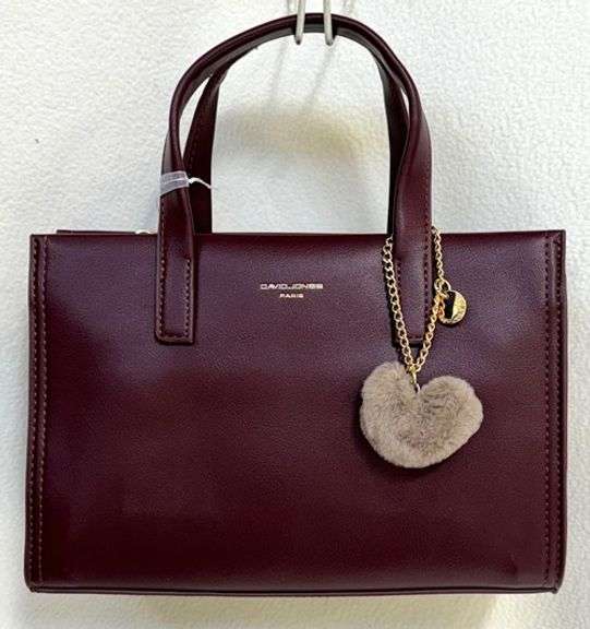 Stylish Burgundy Color Designer Bag By David Jones-Paris
