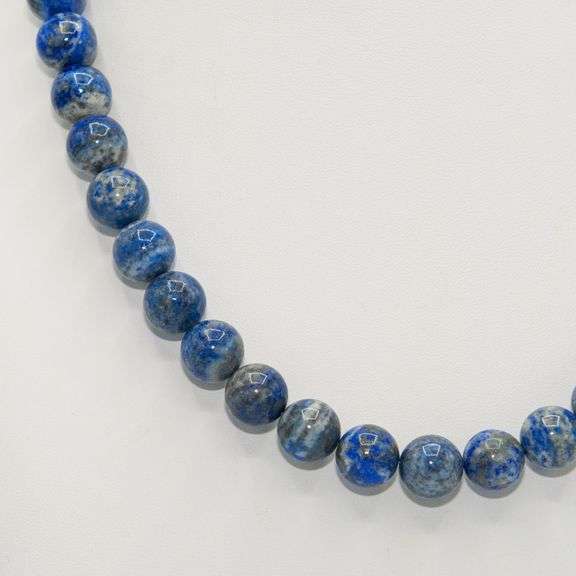 Beautiful 350 Ctw Natural Blue Lapis Lazuli Necklace