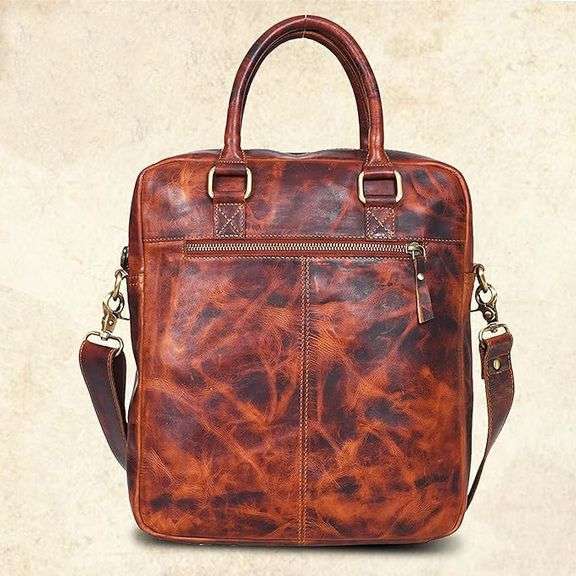 Premium Genuine Leather Messenger Bag