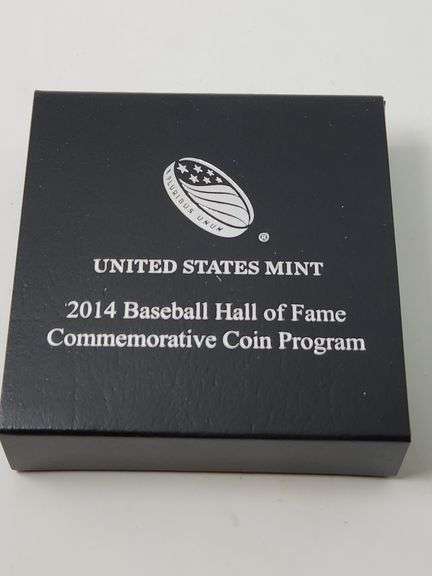 2014-P $1 Baseball Hall of Fame PR DCAM