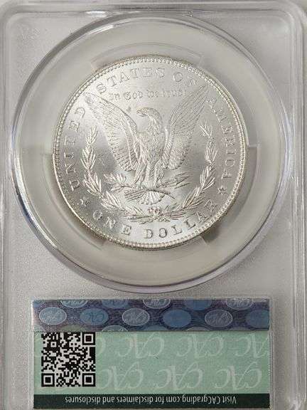 1882 Morgan Silver Dollar, CAC UNC Details