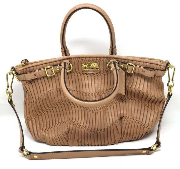 Coach Madison Gathered Lindsey bag