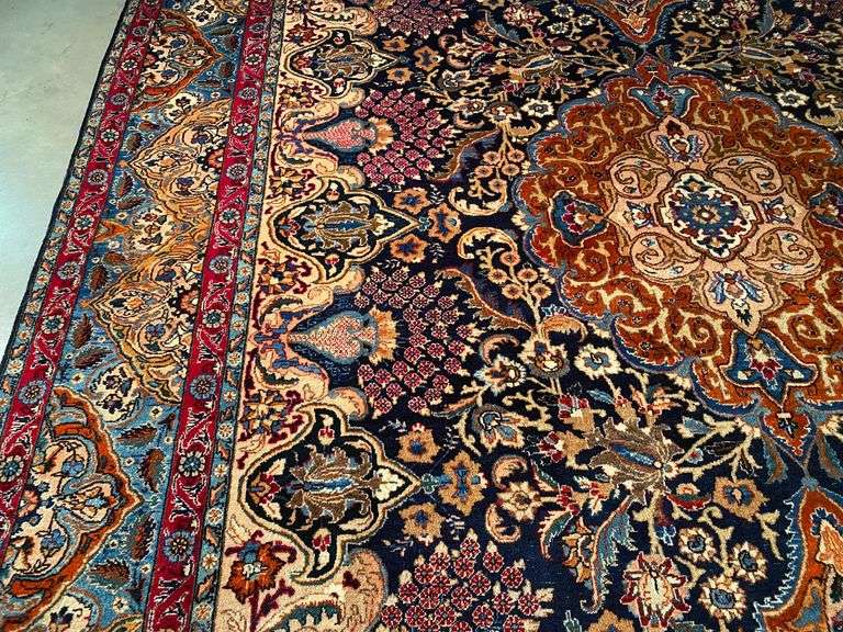 Exquisite Persian Kashmar Masterpiece 8x11