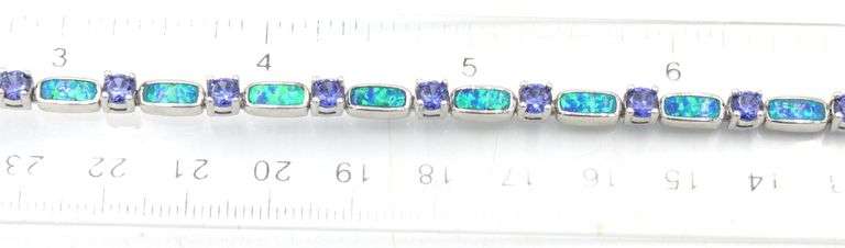 Group lot of 4 Vintage 925 sterling silver bracelets