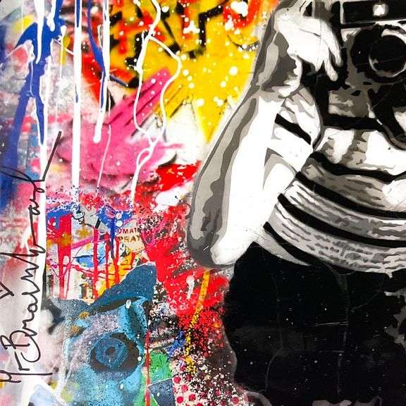 Smile by Mr Brainwash,