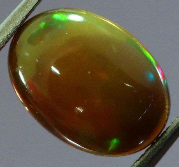 Fantastic 2.35ct black Opal cabochon