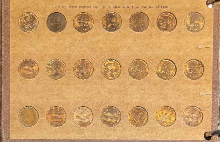 Lincoln Album Red Unc 1946-1961