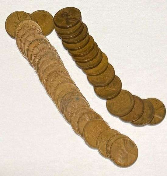 Roll of 40 Sharper 1931 Lincoln Cents